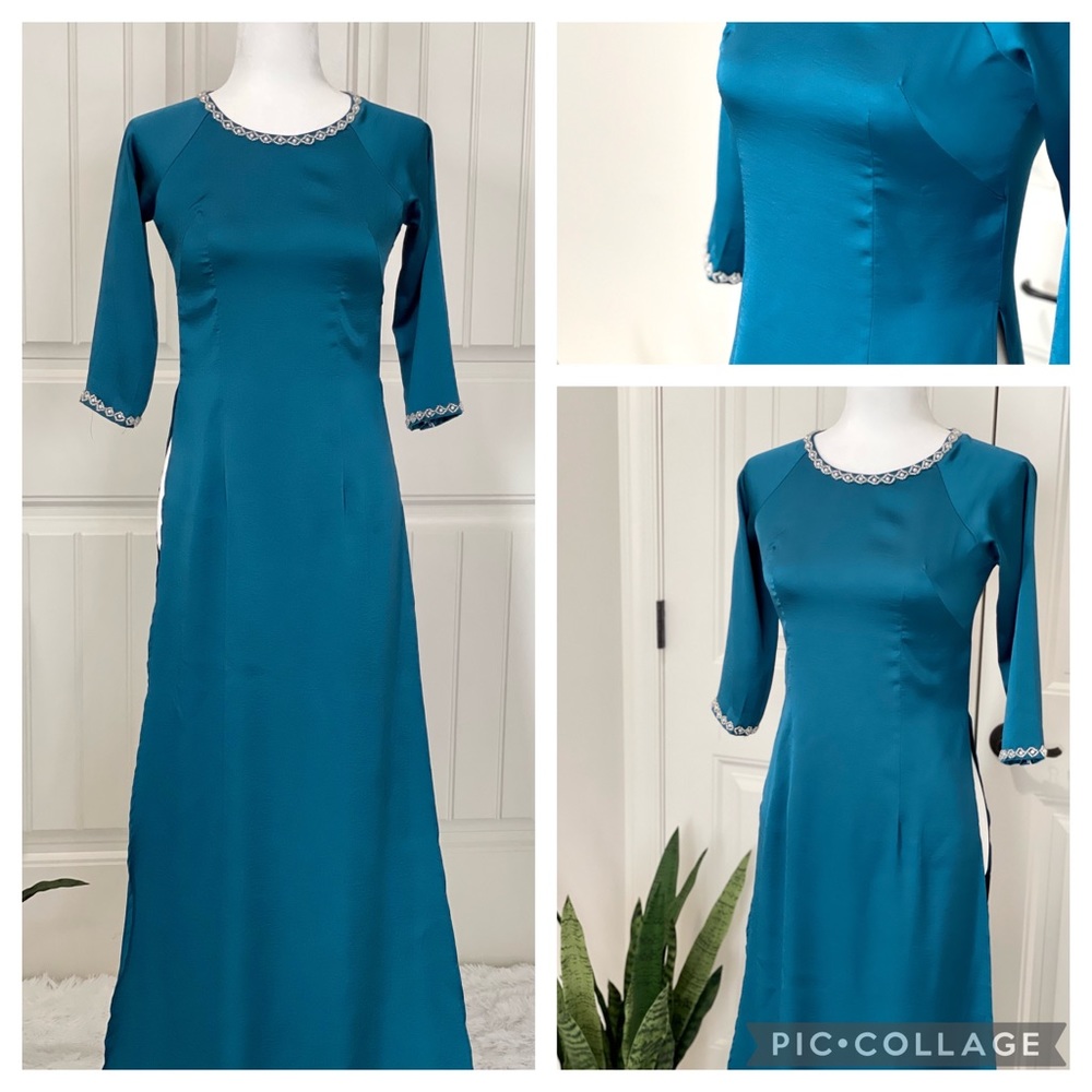 Vietnamese traditional dress-lụa 2 da